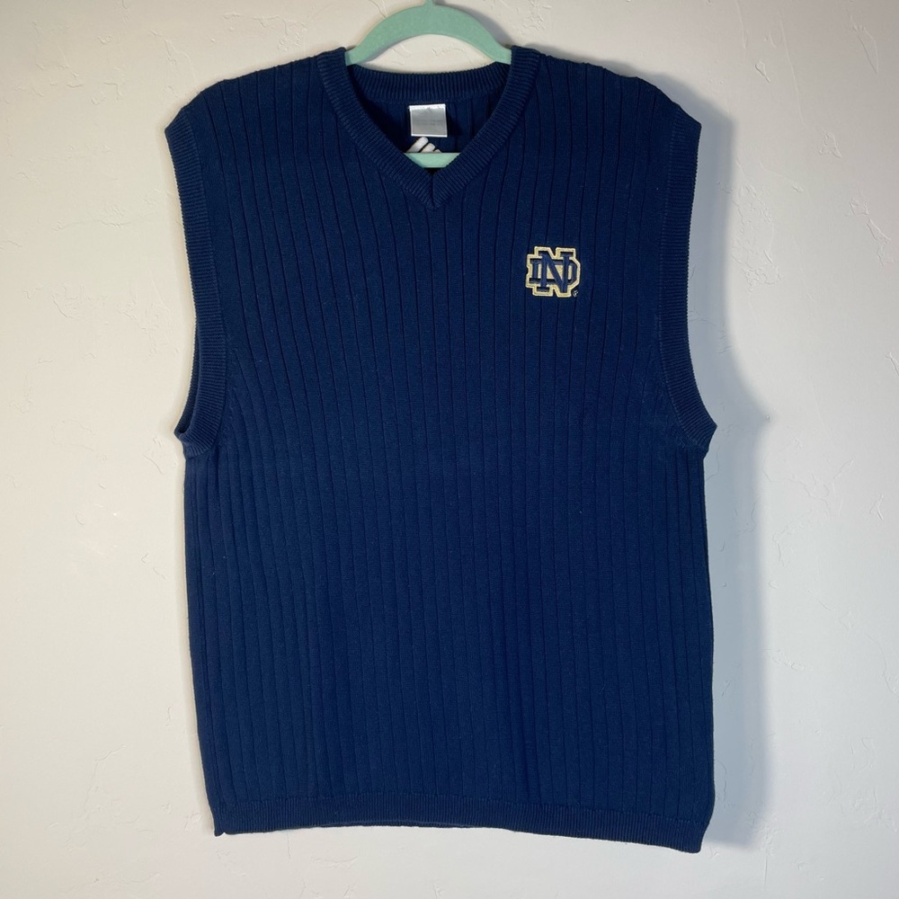 Notre Dame Adidas sweater vest